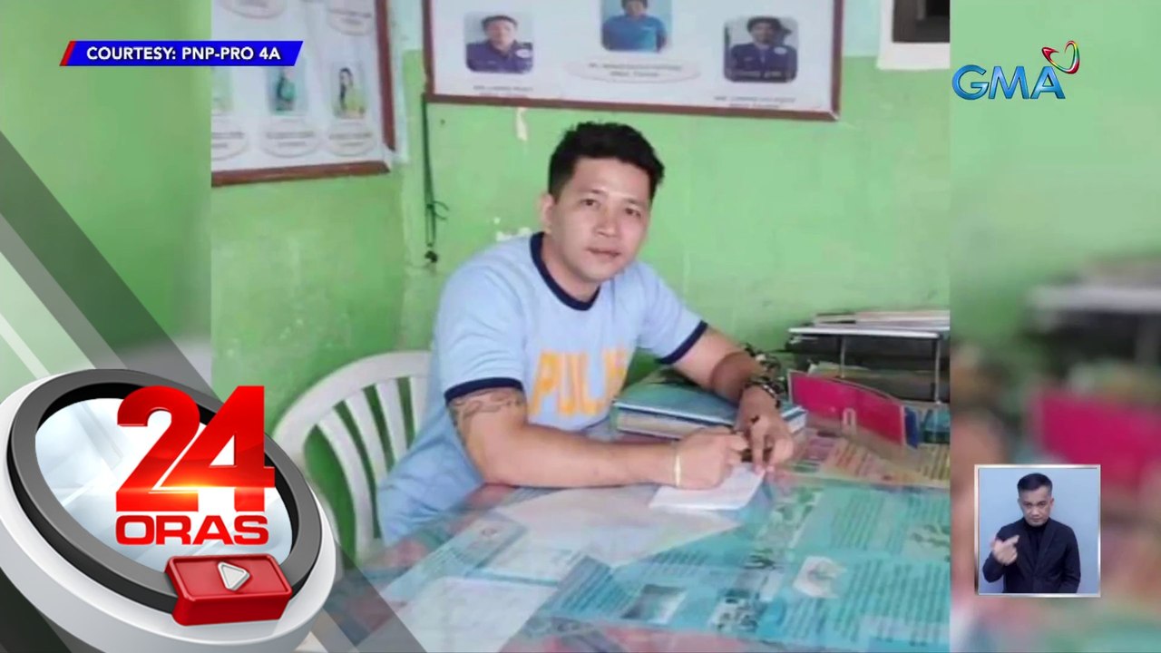 Gunman na pumatay sa isang pulis undercover, huli matapos ang mahigit 2 taon | 24 Oras