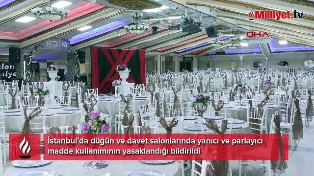Düğün salonlarıyla ilgili yeni karar! Yanıcı ve parlayıcı maddelerin kullanımı yasaklandı