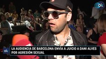 La Audiencia de Barcelona envía a juicio a Dani Alves por agresión sexual