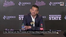 AD Zac Selmon on the Process of Hiring a New Coach at Mississippi State