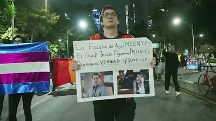 Protesta en México tras muerte de integrante de tribunal electoral, de género no binario