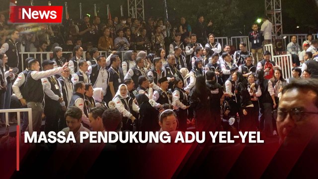 Adu Yel-Yel Jelang Pengundian Nomor Urut Capres-Cawapres, Begini Suasananya