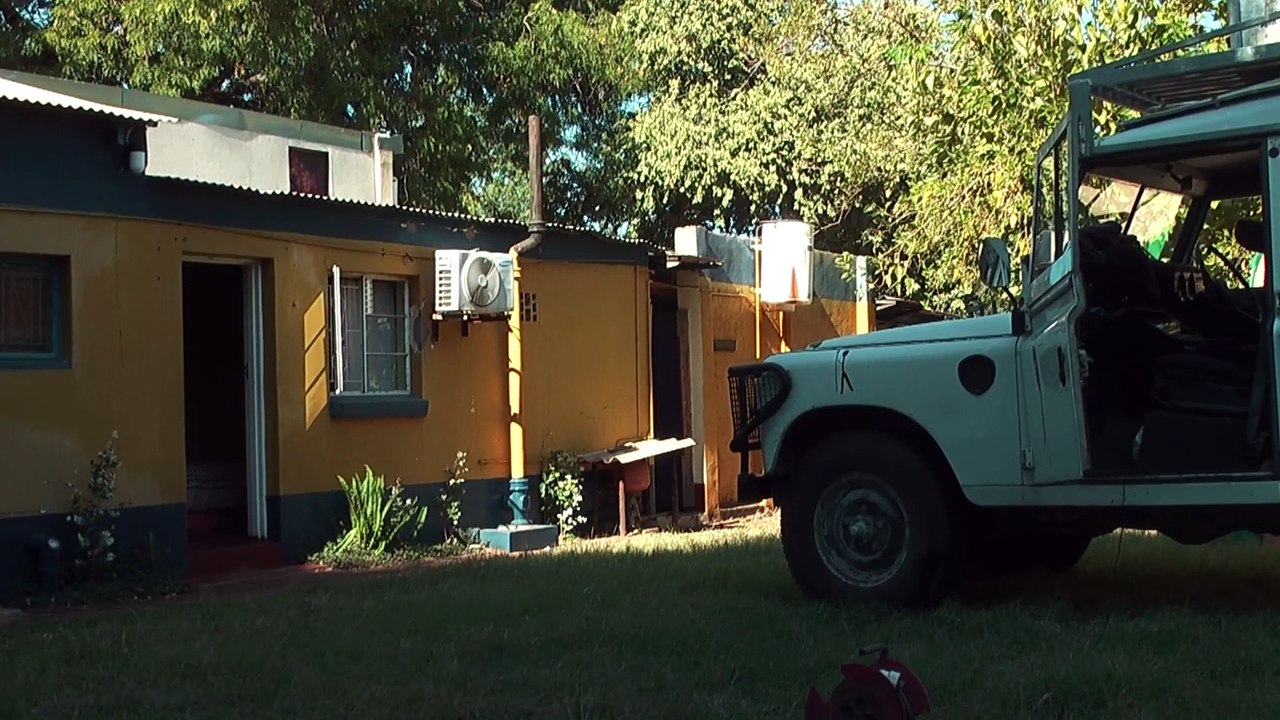 Victoria falls campsite in Zambia