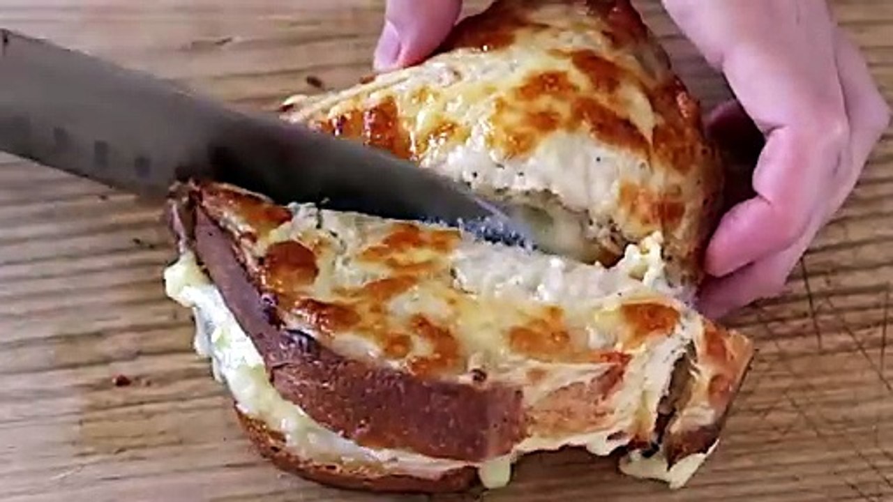 Sándwich croque monsieur - Receta fácil y rica