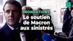 Ce que Macron a annoncé aux sinistrés du Pas-de-Calais