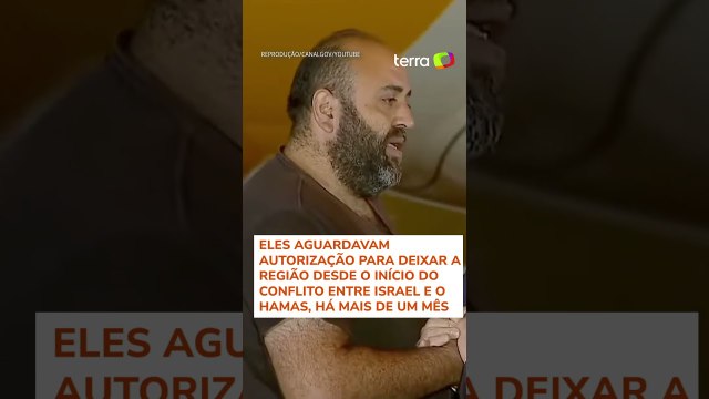 Brasileiros repatriados de Gaza desembarcam no Brasil e são recebidos por Lula