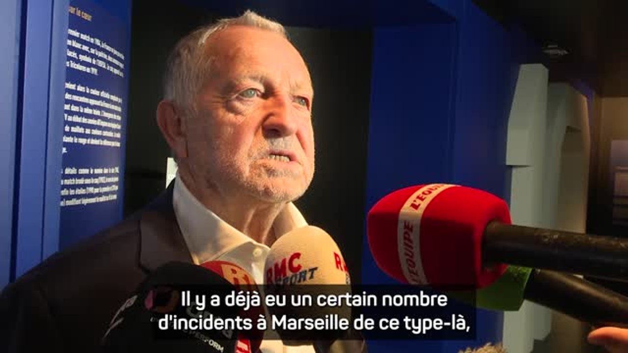 OL - Aulas : " Je n'imaginais pas que le match puisse se dérouler à nouveau à Marseille"