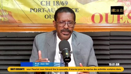 #HAITI | DEKANTE | Prof. Jean Gérard Fleuriot, Dir. du Lycée Jean Jacques Dessalines