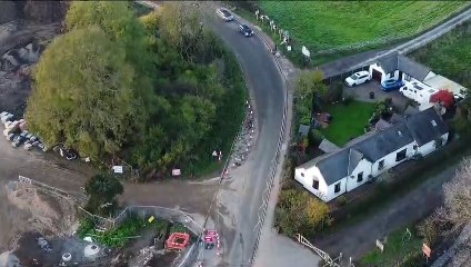Incredible drone footage over new housing estate in Kingsthorpe