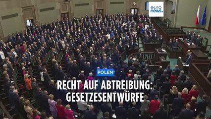 Recht auf Abtreibung: Polens Opposition bringt Gesetzesentwürfe ein