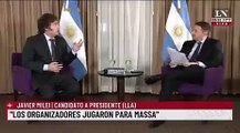 El comentario de Javier Milei sobre su hermana Karina