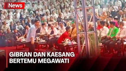 Bertemu Megawati, Gibran dan Kaesang Beri Hormat hingga Sungkem