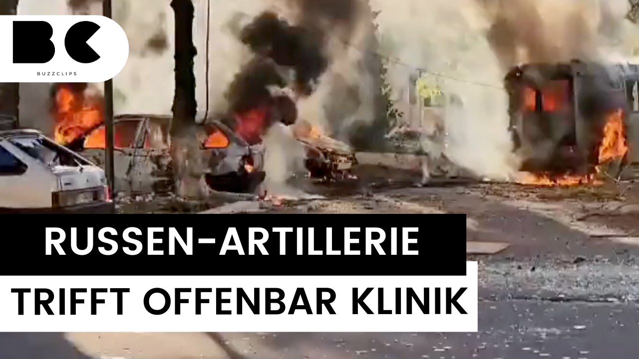 Ukraine: Russen-Artillerie trifft Krankenhaus