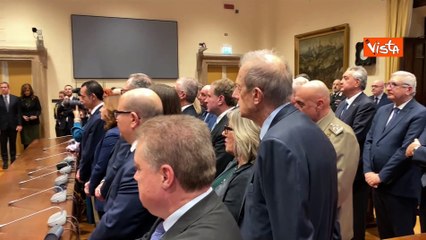 Targa per caduti Nassiriya alla Camera, Fontana: "Esempio vittime non sar? mai dimenticato"