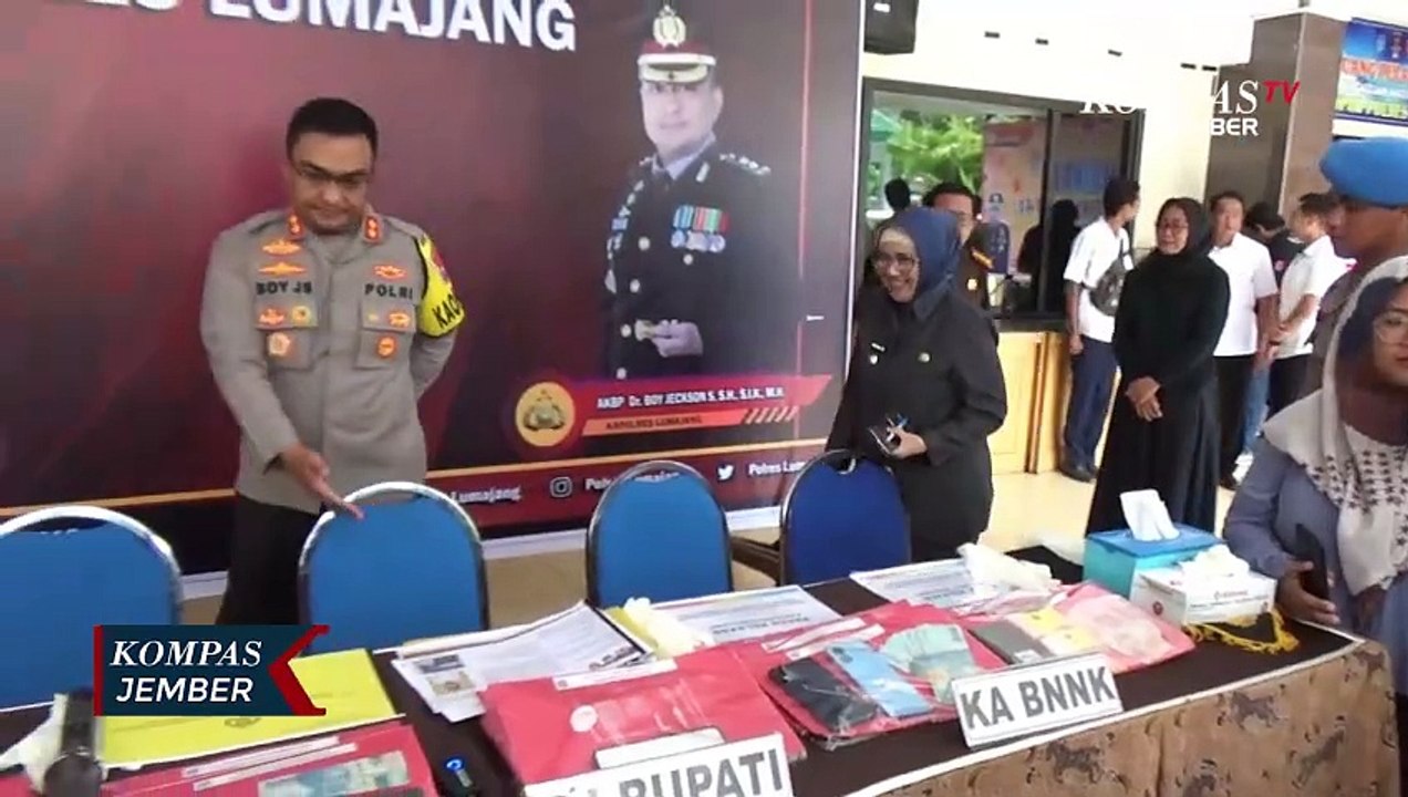2 Pegawai di Pendopo Bupati Lumajang Konsumsi Narkoba