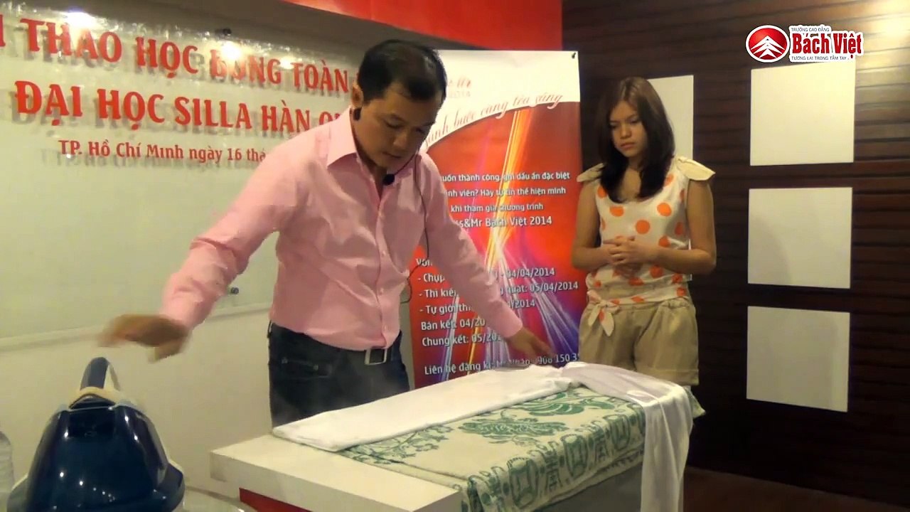Cách ủi bộ áo dài nhanh và đẹp