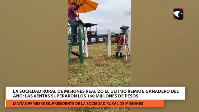 La Sociedad Rural de Misiones realizó el último remate ganadero del año las ventas superaron los 160 millones de pesos