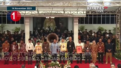 Download Video: [TOP 3 NEWS] KPU Undi Nomor Urut Capres Cawapres, Kapten Timnas AMIN, Jokowi Ketemu Biden