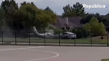 Avioneta se Sale de Pista y Choca con Auto en Texas: Una Persona Resulta Herida en Impactante Incidente de Aterrizaje