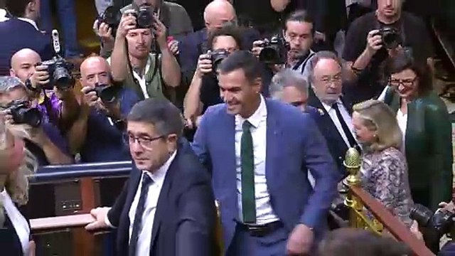 La ley de amnistía continúa centrando el foco a menos de 24 horas del debate de investidura