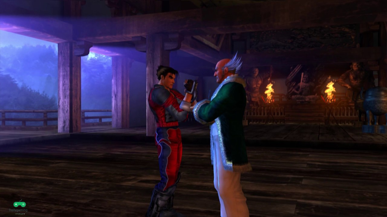 Jin and Heihachi Team Battle Tekken Tag Tournament 4K 60 FPS