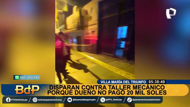 Extorsionadores estarían pidiendo 500 soles a tiendas de VMT: “la PNP no va estar contigo toda la vida”