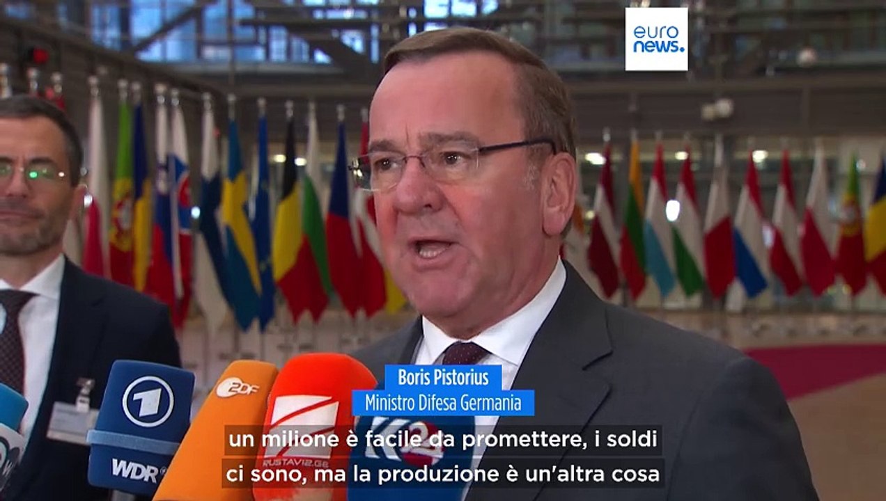 L'Ue rischia di non mantenere le promesse all'Ucraina sulla consegna di munizioni