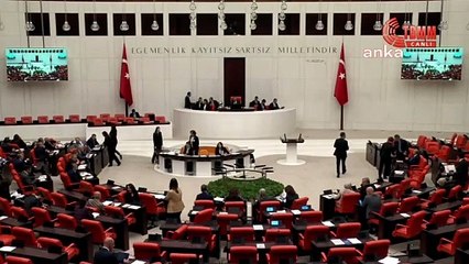 HEDEP'li Gergerlioğlu, Bahçeli'yi eleştirdi, MHP masalarından tehdit ve hakaret yükseldi