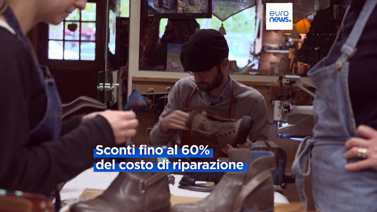 Riparazione di scarpe e vestiti, la Francia lancia il bonus anti spreco
