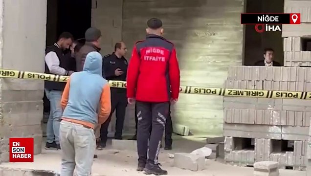 Niğde’de inşaatın asansör boşluğunda erkek cesedi bulundu