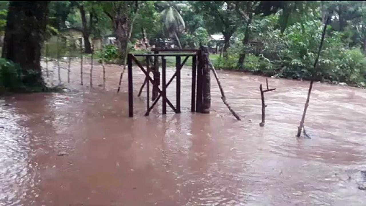 Lluvias dejan anegados varios sectores de Gracias a Dios