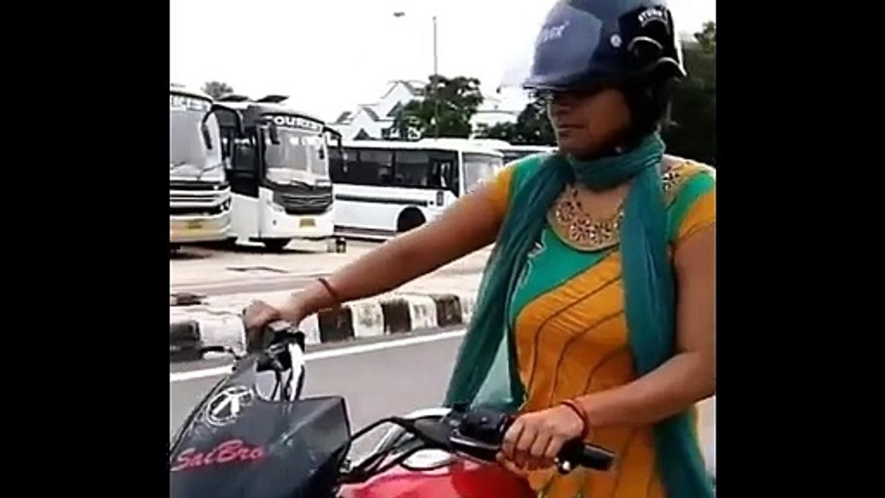 Premier tour en scooter pas très concluant