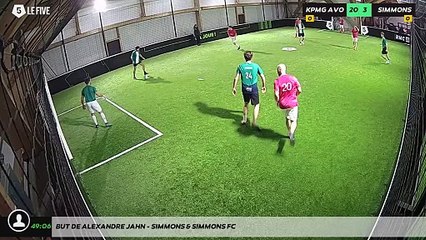 But de Alexandre Jahn - SIMMONS & SIMMONS FC