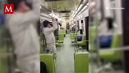 Usuarios reportaron que un convoy ingresó a túneles de Tacubaya para ser guardado con ellos a bordo