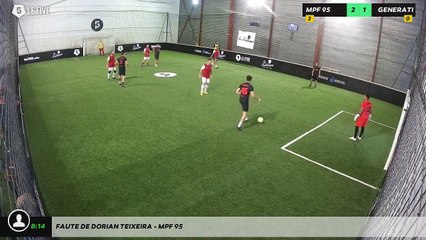 Faute de Dorian TEIXEIRA - MPF 95