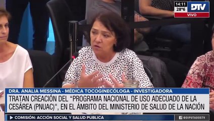 Comisión de salud analizó la creación del "Programa nacional de uso adecuado de la cesárea"