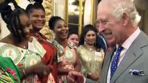The King hosts a reception at Buckingham Palace for nurses a