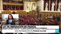 Informe desde París: Senado de Francia aprobó el proyecto de ley de inmigración