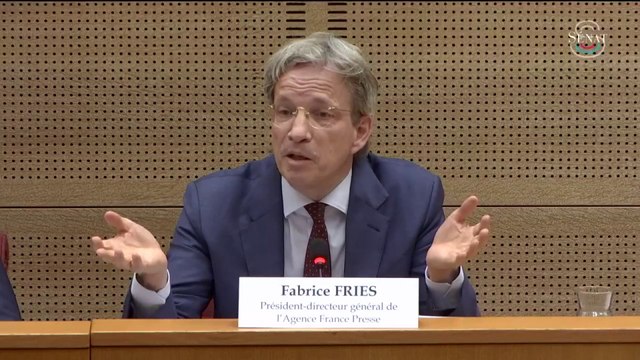 Hamas : À aucun moment on ne nie les atrocités du 7 octobre , le PDG de l'AFP s'explique au Sénat