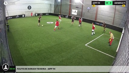 Faute de Dorian TEIXEIRA - MPF 95
