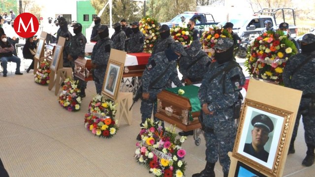 Gobierno de Zacatecas rinde homenaje a policías asesinados