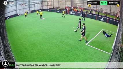 Faute de Jérome FERNANDES - Luats City