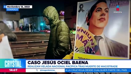 Jesús Ociel Baena: Realizan velada nacional en memoria del magistrade