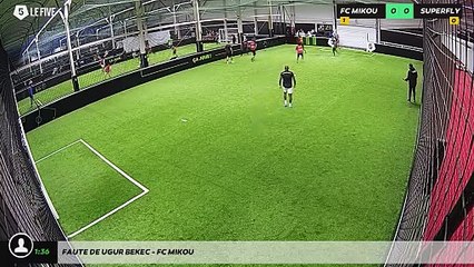 Faute de Ugur Bekec - FC MIKOU