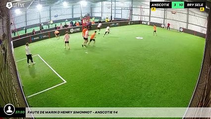 Faute de Marin D'henry Simonnot - Anscotie 94