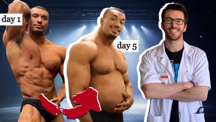 IL GROSSIT DE 24KG EN 5 JOURS : LA TRANSFORMATION EXTRÊME DE LARRY WHEELS