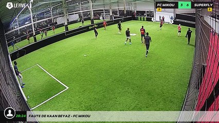 Faute de Kaan BEYAZ - FC MIKOU