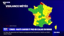 Crues: le Pas-de-Calais et la Haute-Savoie placés en vigilance rouge par Météo-France