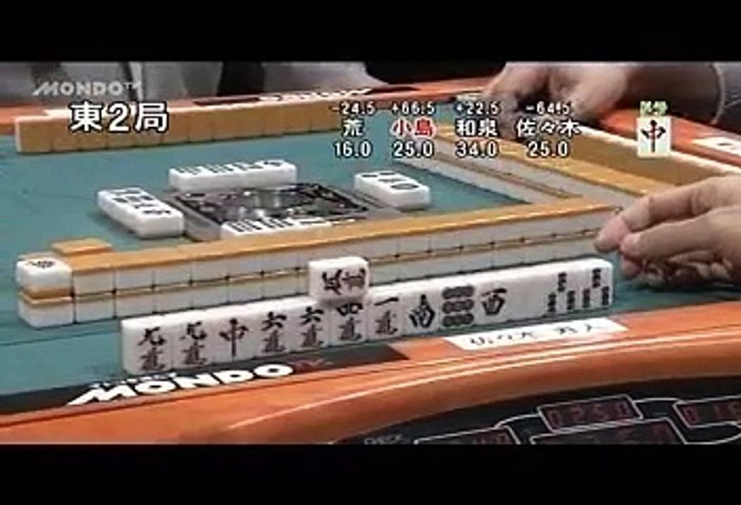 10／11麻雀プロリーグ第7回モンド王座決定戦 #2