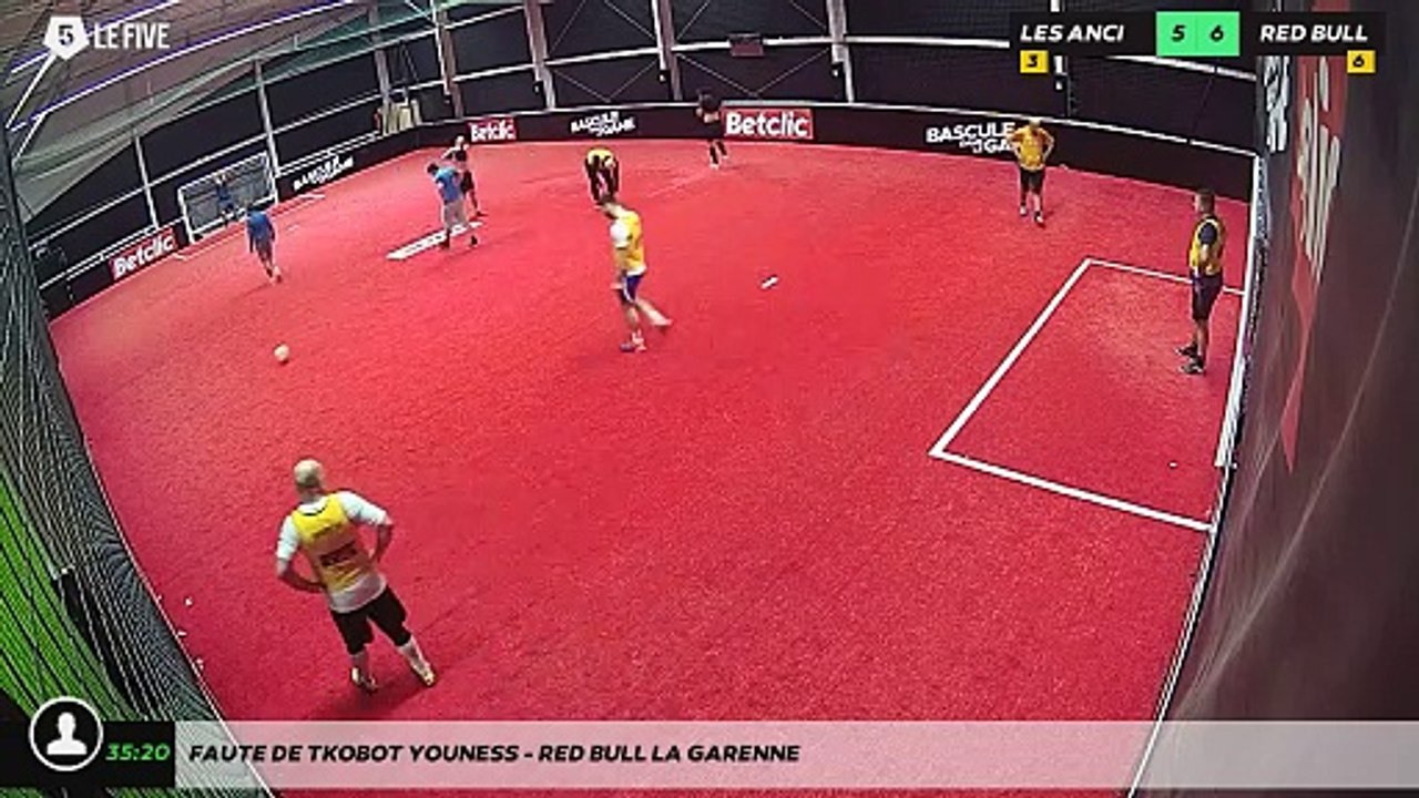 Faute de Tkobot Youness - RED BULL LA GARENNE
